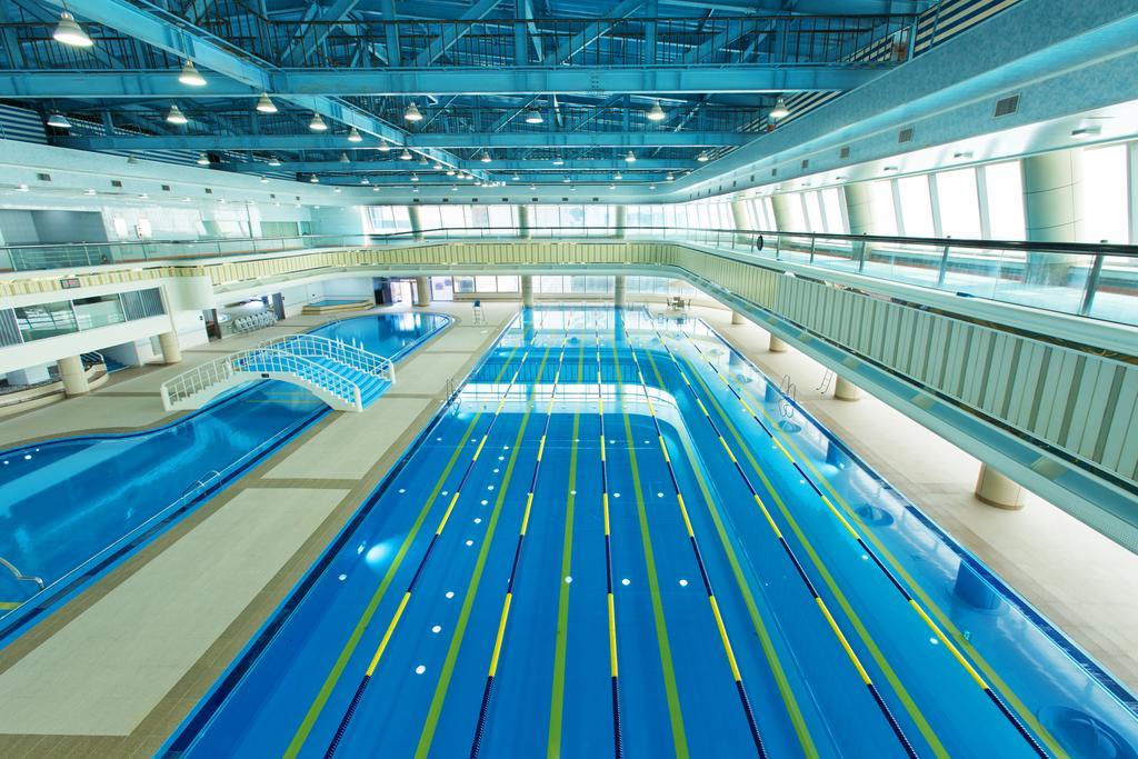 Haeundae Grand Hotel Busan Exterior photo The 25m swimming pool